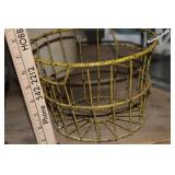 VTG. YELLOW EGG BASKET VTG. YELLOW EGG BASKET