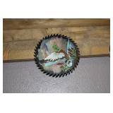 MALLARD DUCK PAINTED SAW BLADE DECOR MALLARD DUCK PAINTED SAW BLADE DECOR
