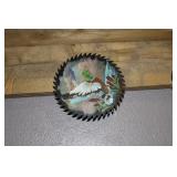 MALLARD DUCK PAINTED SAW BLADE DECOR