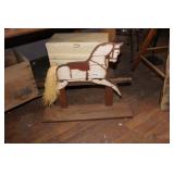 WOOD HOBBY HORSE SILOHOUTTE WOOD HOBBY HORSE SILOHOUTTE
