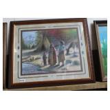 BEAUTIFULLY FRAMED INDIAN PRINT BEAUTIFULLY FRAMED INDIAN PRINT