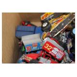 LOT OF TOY CARS AND MISC TOYS