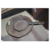 NO. 3 AND NO 10 CAST IRON SKILLETS NO. 3 AND NO 10 CAST IRON SKILLETS