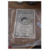 VTG. NORTHWESTERN SCHOOL OF TAXIDERMY VTG. NORTHWESTERN SCHOOL OF TAXIDERMY