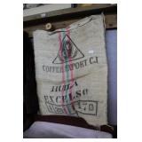 COFFEE EXPORT C.I. BURLAP BAG COFFEE EXPORT C.I. BURLAP BAG