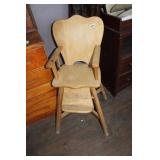 WOOD HIGH CHAIR