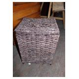 WICKER CLOTHES HAMPER