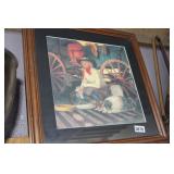 SINDOW "COORS COWGIRL" 1987 PRINT