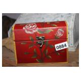 HAND PAINTED RECIPE BOX HAND PAINTED RECIPE BOX