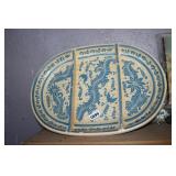 VINTAGE SERVING PLATER BEAUTIFUL VINTAGE SERVING PLATER BEAUTIFUL
