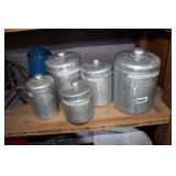 VINTAGE CANISTER SET VINTAGE CANISTER SET