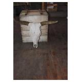 COW SKULL (APPX. 24" TIP TO TIP) COW SKULL (APPX. 24" TIP TO TIP)