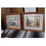 LOT OF TWO SOUTHWESTERN PRINTS LOT OF TWO SOUTHWESTERN PRINTS