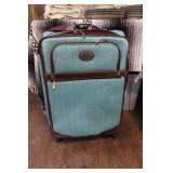 "REBA" TURQUOISE LUGGAGE FOUR PIECE