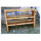 SOLID PINE BOOK SHELVES