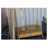 PINE FULL SIZE BED PINE FULL SIZE BED