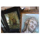 LOT OF RELIGOUS FRAMED PRINTS