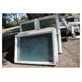 LARGE LOT OF DOUBLE PANE WINDOWS