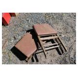 SMALL FOLDING BENCHES SMALL FOLDING BENCHES