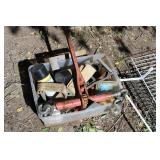 LOT OF CHAIN BOOMERS AND MISC TOOLS LOT OF CHAIN BOOMERS AND MISC TOOLS