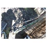 LARGE LOT OF FISHING POLES LARGE LOT OF FISHING POLES