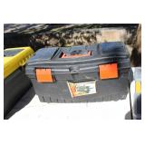 BLACK AND DECKER TOOL BOX AND CONTENTS