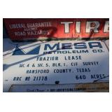 MESA PETROLEUM OIL SIGN MESA PETROLEUM OIL SIGN