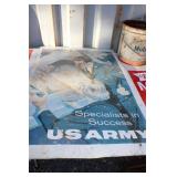 WWII. "US ARMY" "SPECIALISTS IN SUCCESS" SIGN WWII. "US ARMY" "SPECIALISTS IN SUCCESS" SIGN