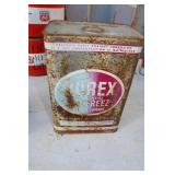 VTG "PUREX" ANTIFREEZE METAL CAN (ROUGH) VTG "PUREX" ANTIFREEZE METAL CAN (ROUGH)