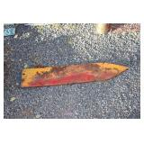 VTG GAS STATION ARROW SIGN VTG GAS STATION ARROW SIGN