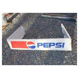 TRI FOLD PEPSI COOLER METAL SIGN