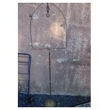 REPURPOSED BIRD CAGE HANGER REPURPOSED BIRD CAGE HANGER