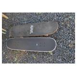 LOT OF TWO SKATEBOARDS LOT OF TWO SKATEBOARDS
