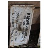 OIL LEASE SIGN LIPSCOMB CO. OIL LEASE SIGN LIPSCOMB CO.