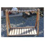 WOOD GUN RACK WOOD GUN RACK