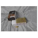 PARTIAL BLAZER BRASS 9MM LUGER 35 RDS. PARTIAL BLAZER BRASS 9MM LUGER 35 RDS.