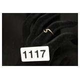 10 K GOLD SINGLE BAND DIAMOND SIZE 5 10 K GOLD SINGLE BAND DIAMOND SIZE 5