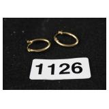 14 K GOLD EARRINGS 14 K GOLD EARRINGS