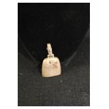 VTG STERLING ENCLOSED BELL PENDENT VTG STERLING ENCLOSED BELL PENDENT