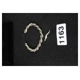 BRAIDED SILVER BRACELET AND PENDENT BRAIDED SILVER BRACELET AND PENDENT