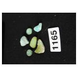 LOT OF UNWORKED TURQ PIECES LOT OF UNWORKED TURQ PIECES