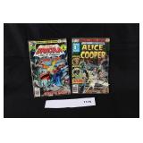 MARVEL COMICS "THE TOMB OF DRACULA" AND "ALICE CO"