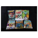 DC COMIC BOOKS "FLASH" "GREEN LANTERN" "VISION