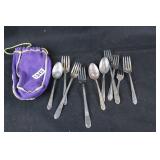 LOT OF ROGERS BROS SILVER PLATED SILVERWARE