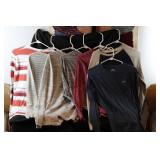 LOT OF SEVEN SIZE SMALL "HOLLISTER" BRAND HENLEY S