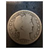 1912 Barber Half Dollar 1912 Barber Half Dollar