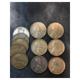 1951 and 1951D Lincoln wheat pennies 1951 and 1951D Lincoln wheat pennies