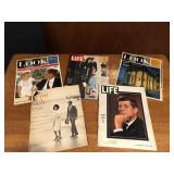 John F Kennedy life and look magazines