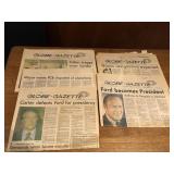 Presidential Globe Gazette 1970s