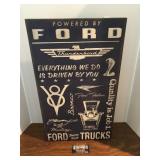 Ford wooden sign